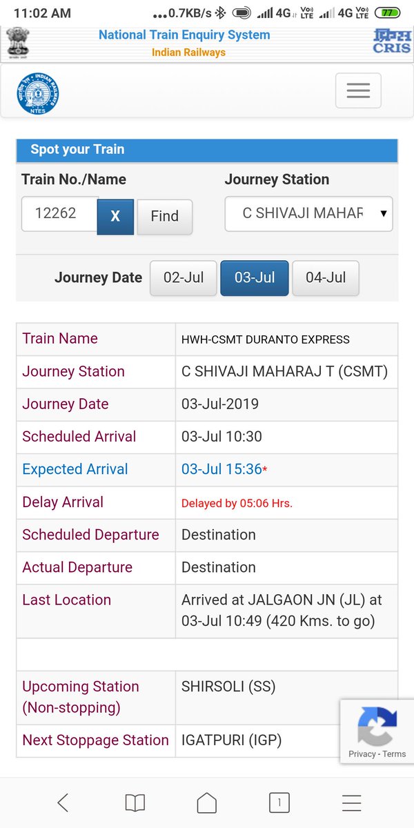 abhishek2jun191's tweet image. We are suffering and no action has been taken , no one is caring the general public, pplare missing their connecting trains.Pls look after this matter seriously @RailMinIndia @PiyushGoyal @PiyushGoyalOffc @PMOIndia @narendramodi_in  @IndianRailMedia @ZeeNewsHindi @DDNewsLive