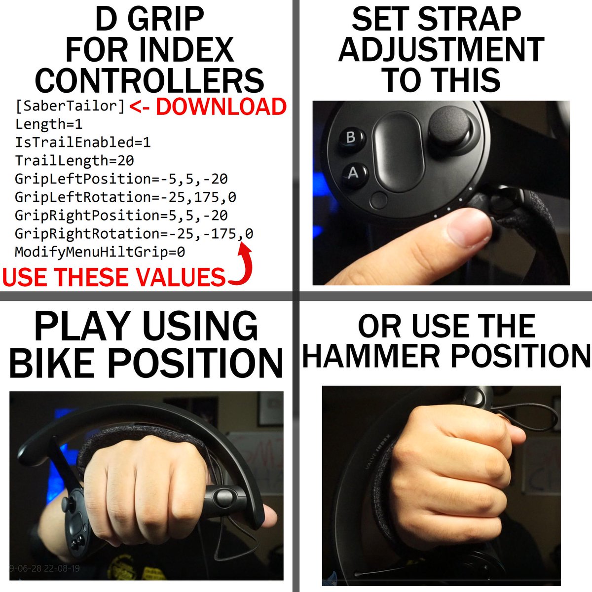 here's the photo guide with saber tailor settings from  @Bandootdoot