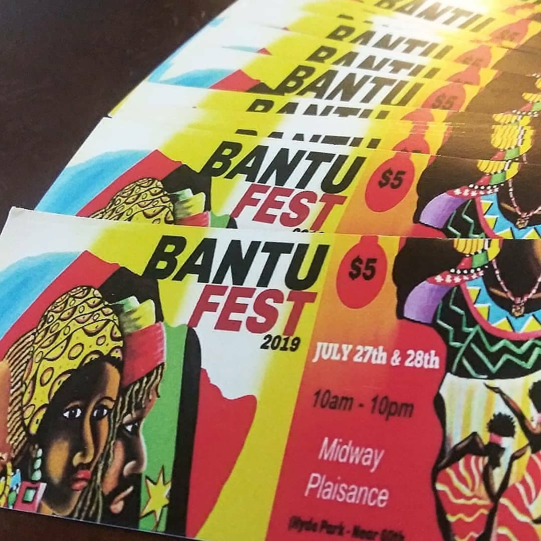 BantuFestChi's tweet photo. #teambantufest

Stop by KMT Health Food Store to get $5.00 tickets to @BantuFestChi | while supplies last 🙌🏿 

Location: 233 E. 75th St. #Chicago 
#Mondays - #Fridays | 10 a.m to 6 p.m 

* Please bring cash for purchase of tickets.

#Chicago #FestivalSeason #summer #Festival https://t.co/bE4wVn1TKn