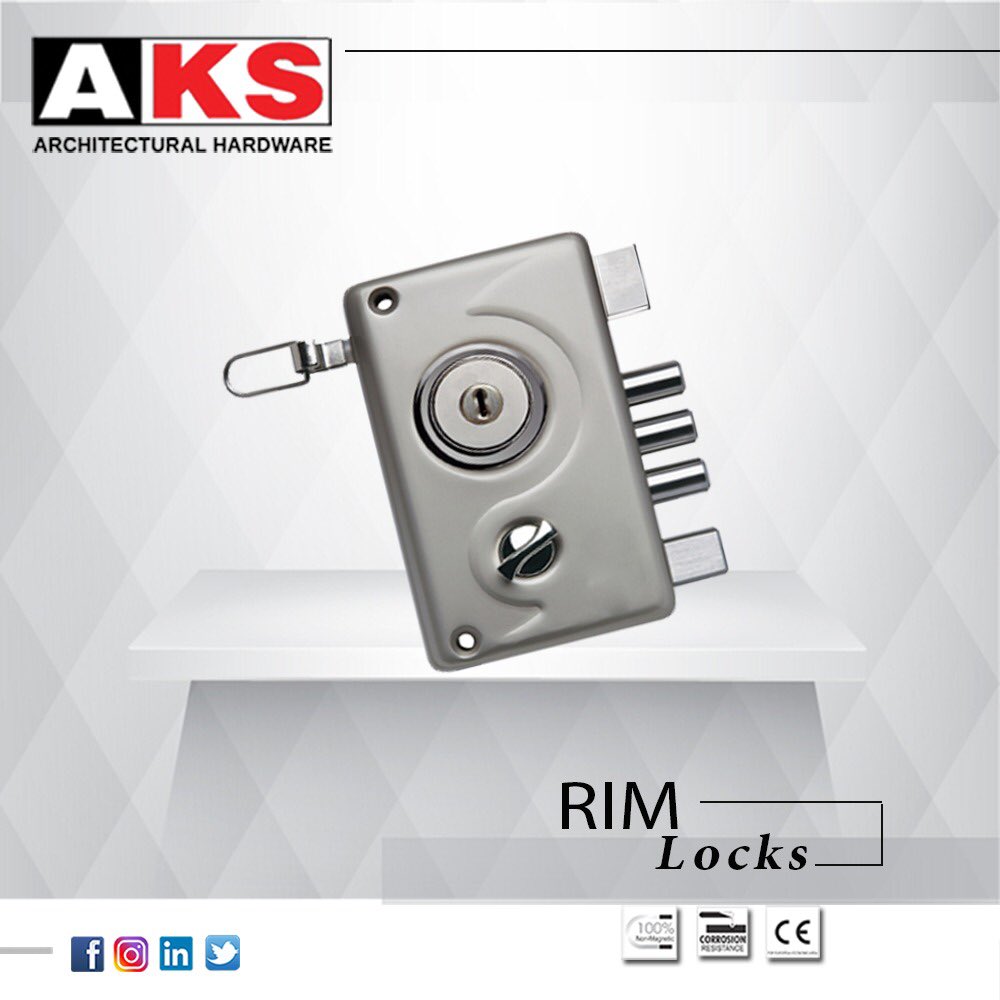 Our locks are engineered to today's standards of strength, security and durability.

Buy rim locks that fulfill both your docorative and security needs from AKS.

Visit akssteel.in
Call - 9953924000

#akssteel #stainlesssteel #rimlocks #lockingsolutions #security