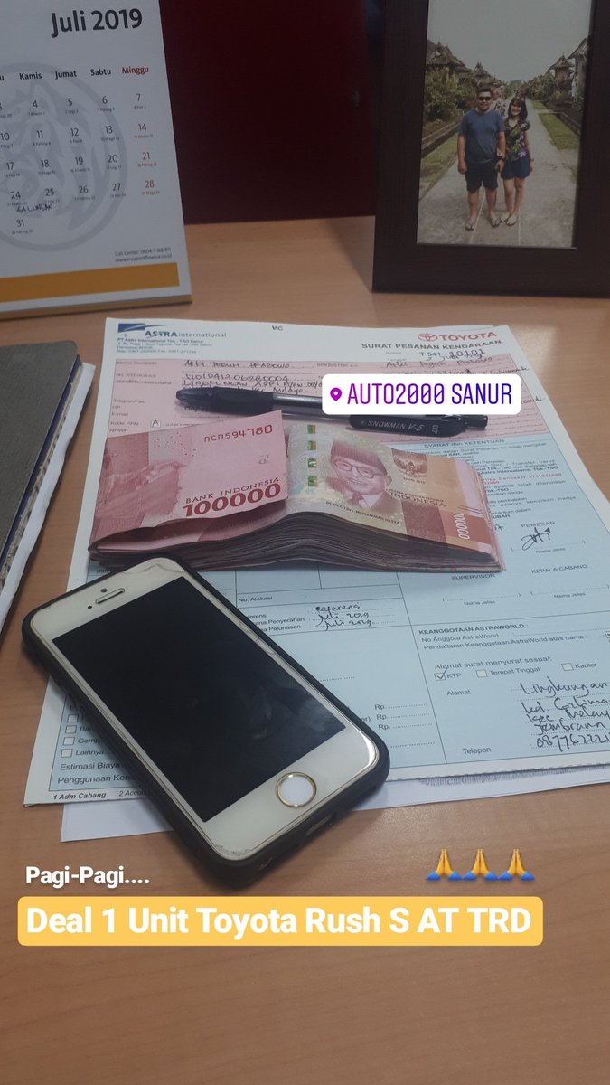 marcokakiay's tweet photo. Pagi-Pagi Deal 1 Unit Toyota Rush S Matic TRD 
#salesmobil #toyota #auto2000 #marcotoyotabali #promotoyota #denpasar #sanur #bali https://t.co/KZl6OdON95