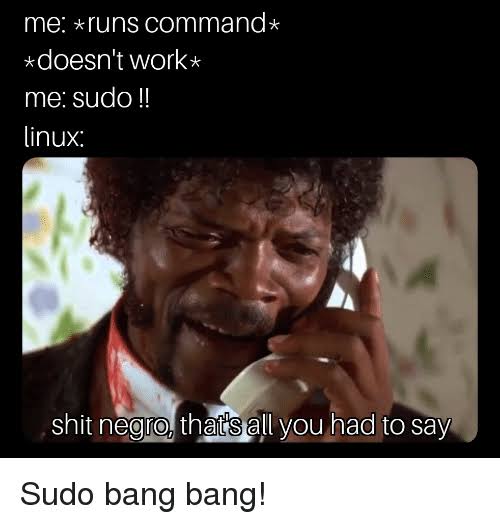 HQdevstack's tweet image. Just &apos;Sudo&apos; it!
#DeveloperStack #Linux #Sudo