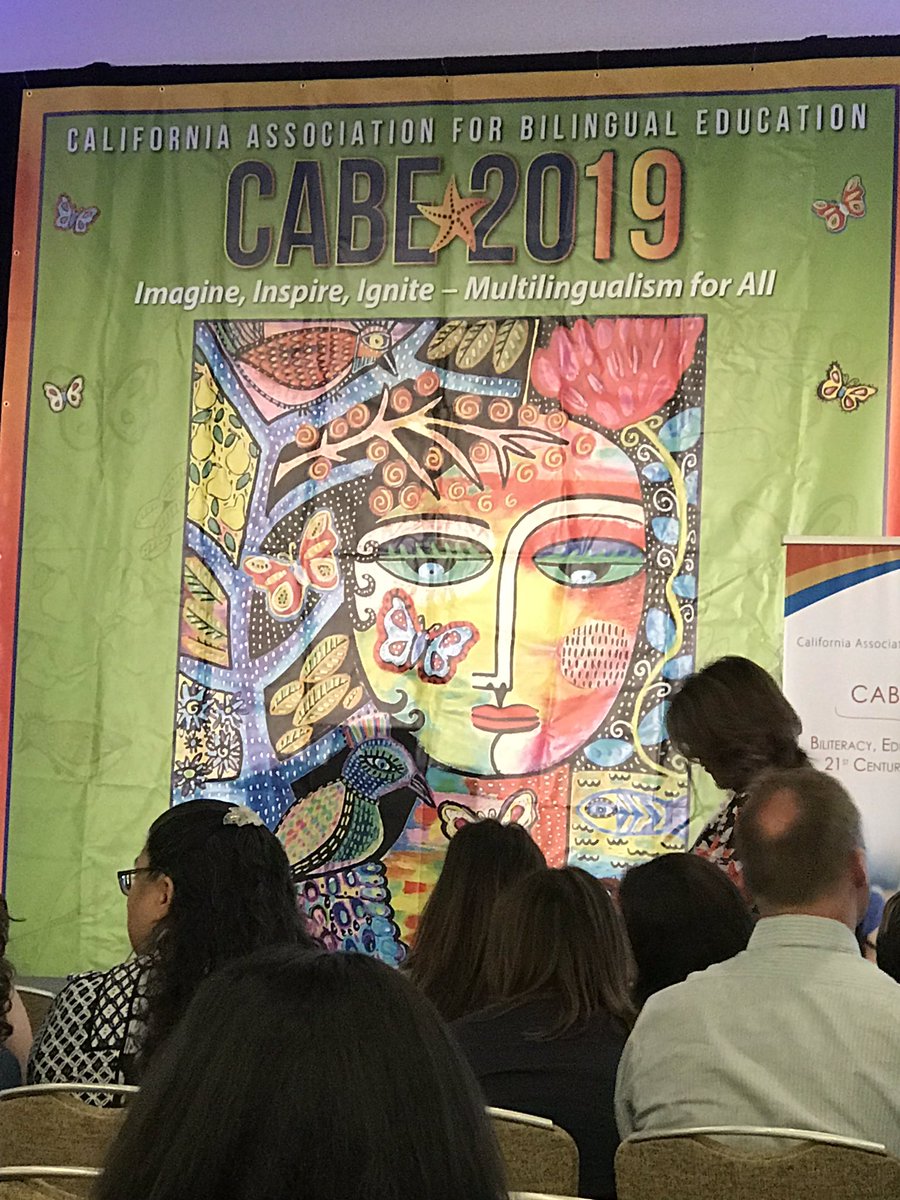 MaestraKountz's tweet photo. So excited to be here at #cabe2019. Can’t wait to bring all of this information to our staff! #VUSDstrong #MontalvoROAR https://t.co/a7lzCKTTXo
