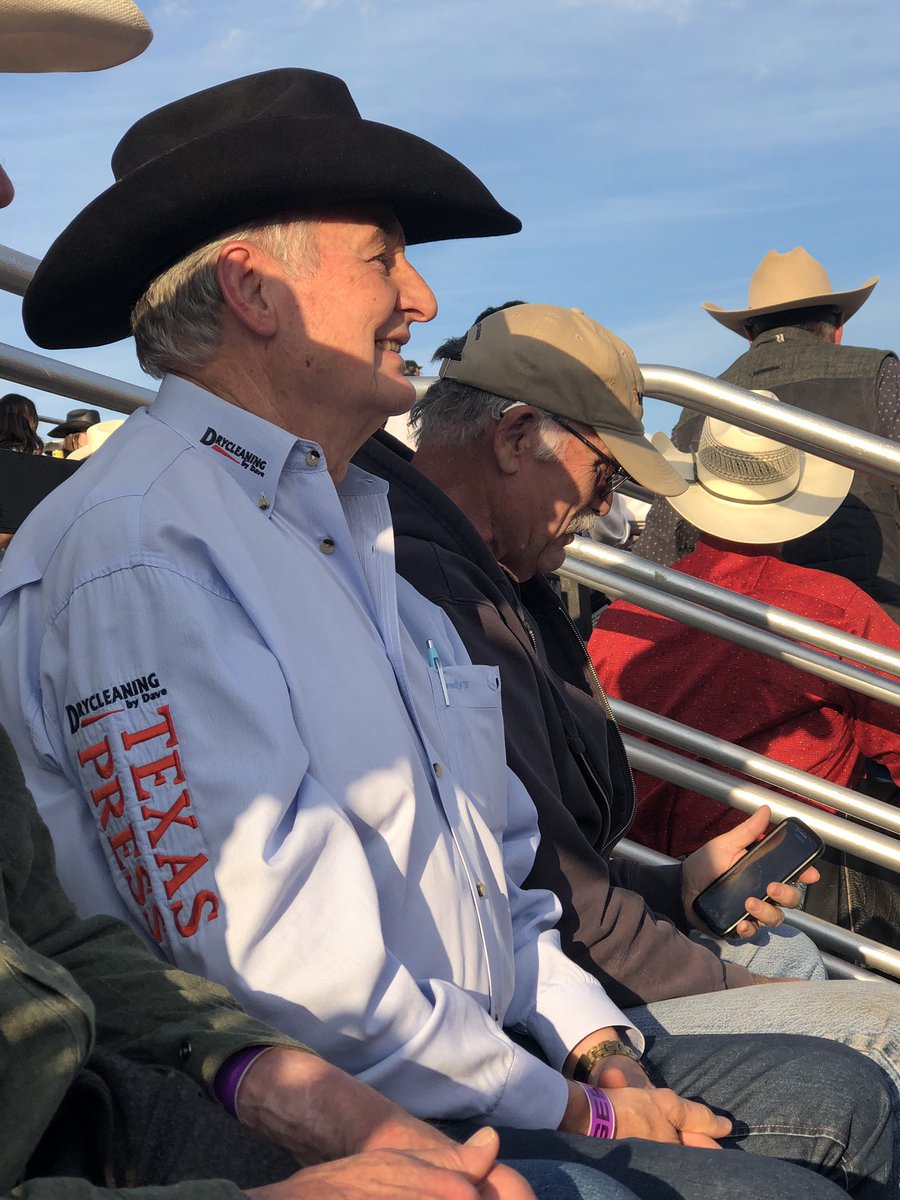Dave Barker himself enjoying the Bull Riding. #Drycleaning #Family #Bullbustin #yyc #DrycleaningByDave
