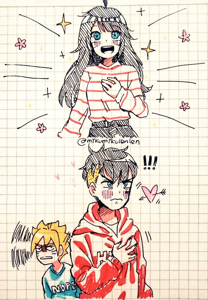 mikumikulenlen's tweet photo. I have loved the Hima-chan outfit made by @Prcrstncn, she looks so beautiful!!!😍💙🌻💕✨
#BORUTO #ボルト #うずまきボルト🔩 #うずまきヒマワリ🌻 #カワキ💀 #カワヒマ #KawaHima💜💙 https://t.co/aphnZRZpqg