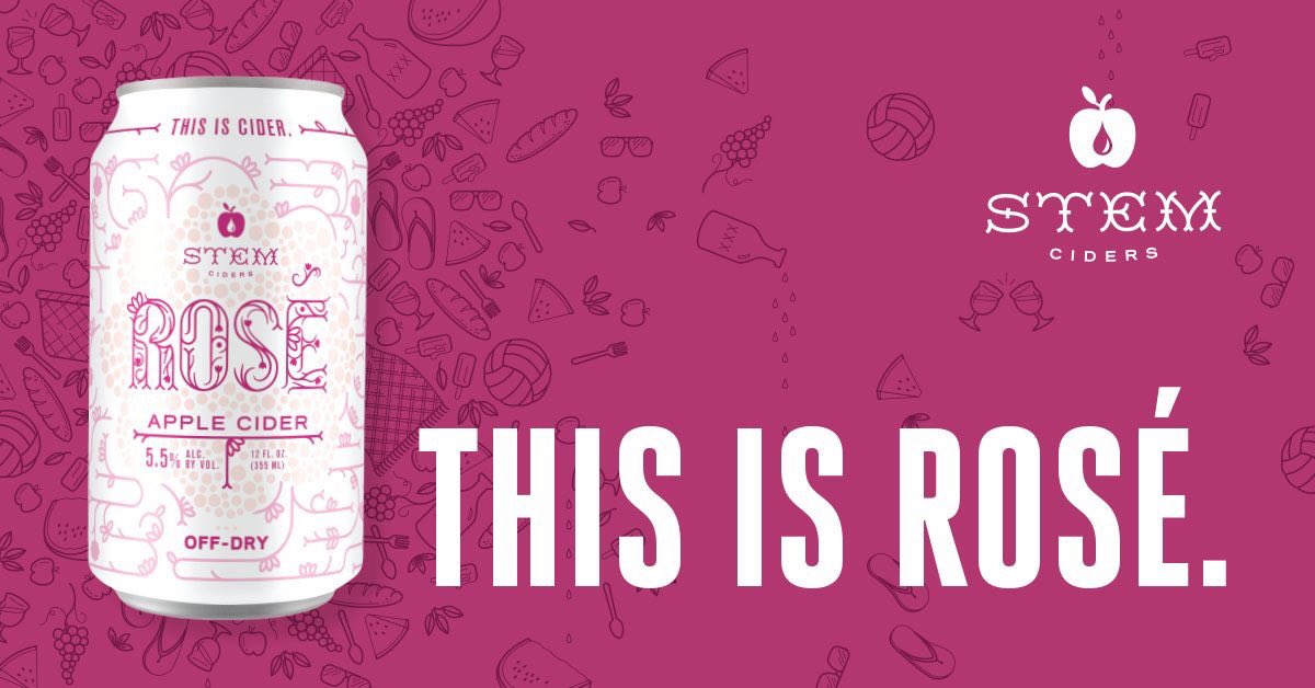 TheNorthmanChi's tweet photo. Help us celebrate #IndependenceDay with Stem’s Rosé! Wednesday, 7/3, we’re celebrating the release of their #rosé in cans and all Stem cans will be on special. The @stemciders Rep will be passing out a little swag and smiles all night long! #thisiscider #ciderbar #chicago #cider https://t.co/b7Rnlud9Ap