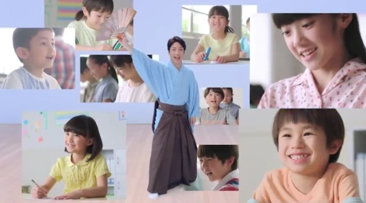 恵梨 御両家 公文のcmにハルキが T Co Enusofnxqw Twitter