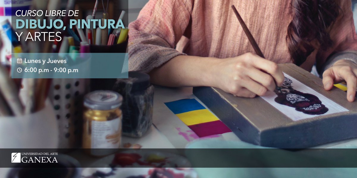 Una genial oportunidad para divertirte y desarrollar habilidades artísticas >>> #CursosGanexa #ElArteDeEstudiar