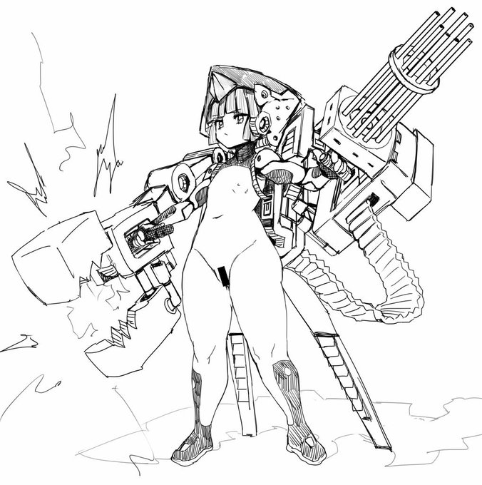 動きにくい兵装もいいすね 