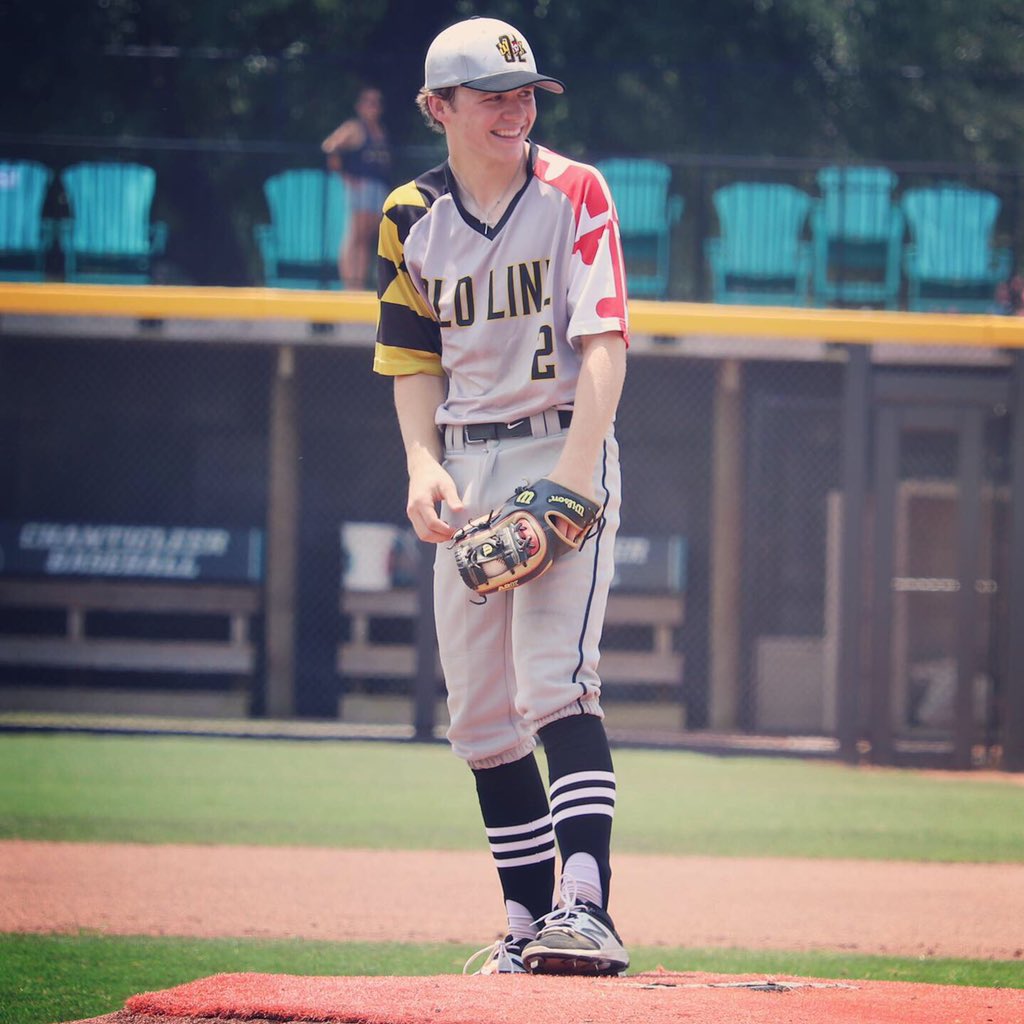 TimTunisonWBAL's tweet photo. Griffin Tunison on the mound at Coastal Carolina University in Game 3 of the Ripken MB Tidal Wave Tournament. Griff combined with Colson Felt for the 8-0 win for Old Line Baseball. Smiles all around.     ⚾️ 🔥 🌊 @GTunison @colsonfelt5 @OldLineBasebal1 #RipkenBaseball #GoOldLine https://t.co/E5gAwuDQBP