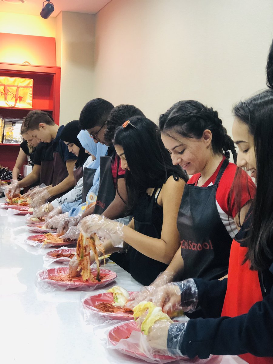 This morning we learnt to make the traditional Kimchi dish which we then donated to the local Church to feed the elderly and local orphanage. We also had the chance to try on some traditional dress which I’m sure you’ll agree looks fabulous! #jcdsouthkorea2019 #jcdbusiness #jcddt