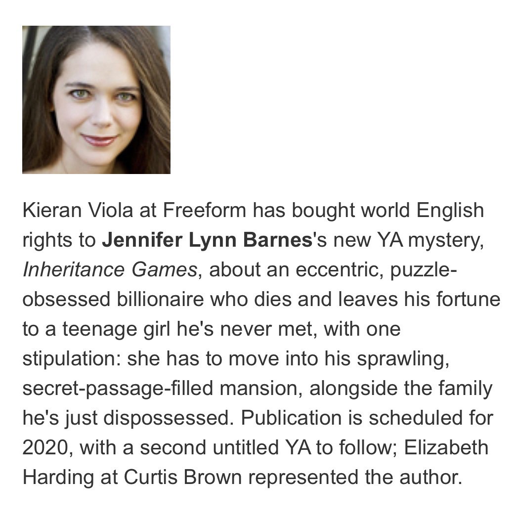 Jennifer Lynn Barnes tweet media