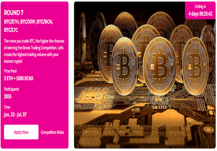 bcnex_net's tweet image. 🎖️ Have you heard about Bcnex Trading Competition?
🏆 Nothing to lose, it’s totally FREE. Just join, trade on our testnet and get real prizes in ETH &amp;amp; BCNX.

🎖️ More details here: medium.com/@bcnex/bcnex-t…

#Bcnex #TradingCompetition #Round7