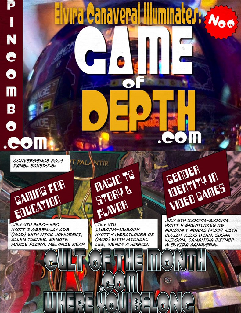 messiahcomplex's tweet image. Make #Pinball Criminal Again. 

Pincombo.com @GameOfDepth