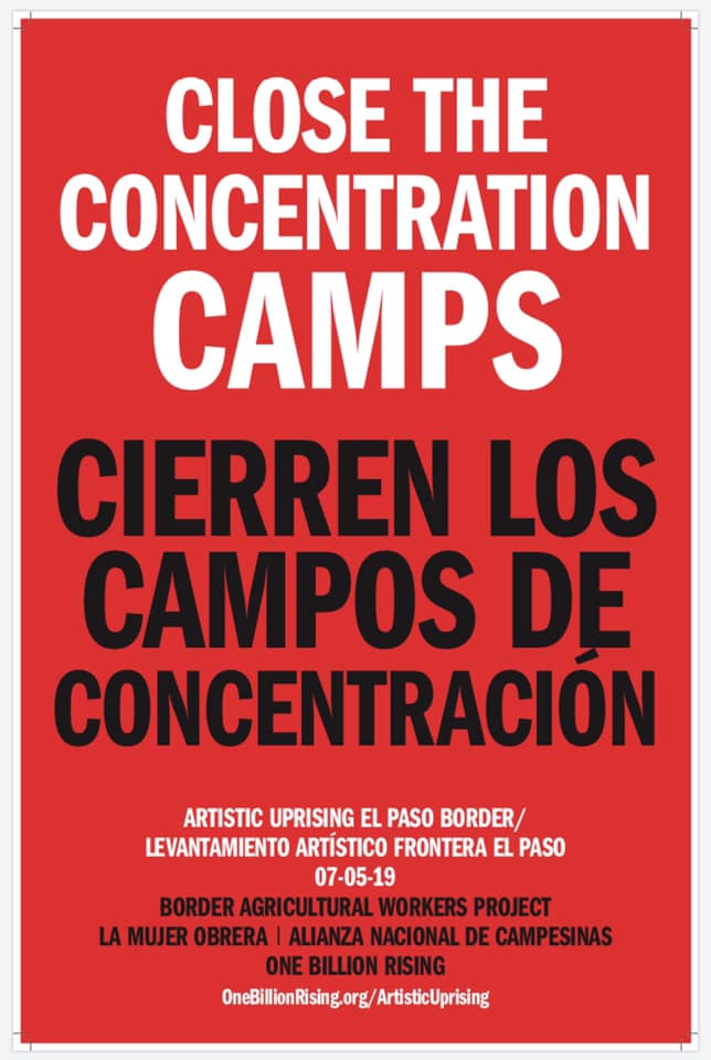 #CloseTheCamps #CierrenLosCampos #ElPaso #FueraICE #AbolishICE