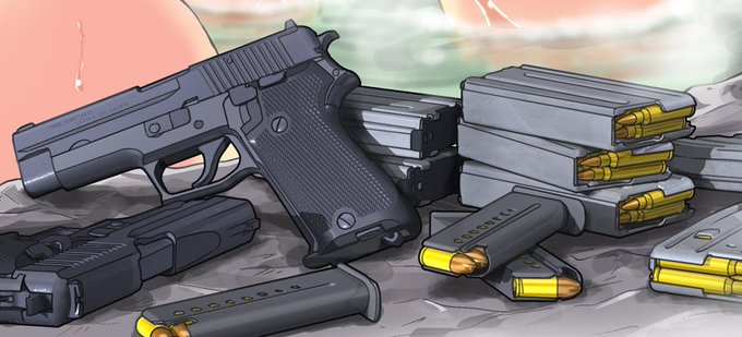 「submachine gun」 illustration images(Oldest)