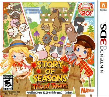 there are 3 harvest moon games with very similar subtitles because fuck you i guesstree of tranquility (tot)tale of two towns (tott)trio of towns (3ot)