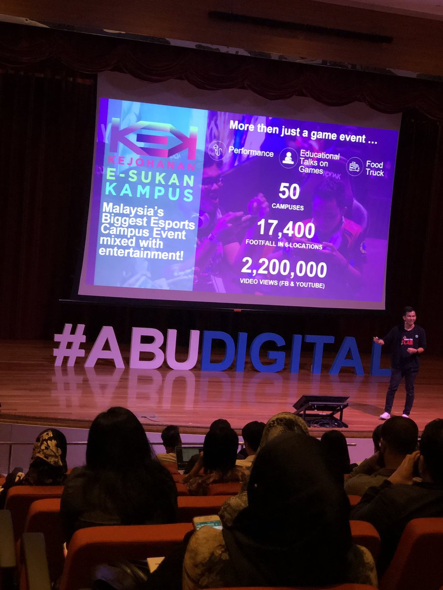 anuwar1069's tweet image. Well done #ABUdigital #abudigital Aptly titled “How Media Prima overtook Google and Facebook as No. 1 for mobile content in Malaysia”, charismatic Group General Manager of Media Prima Digital, Nicholas Sagau, shared many interesting insights of his company’s strategies.