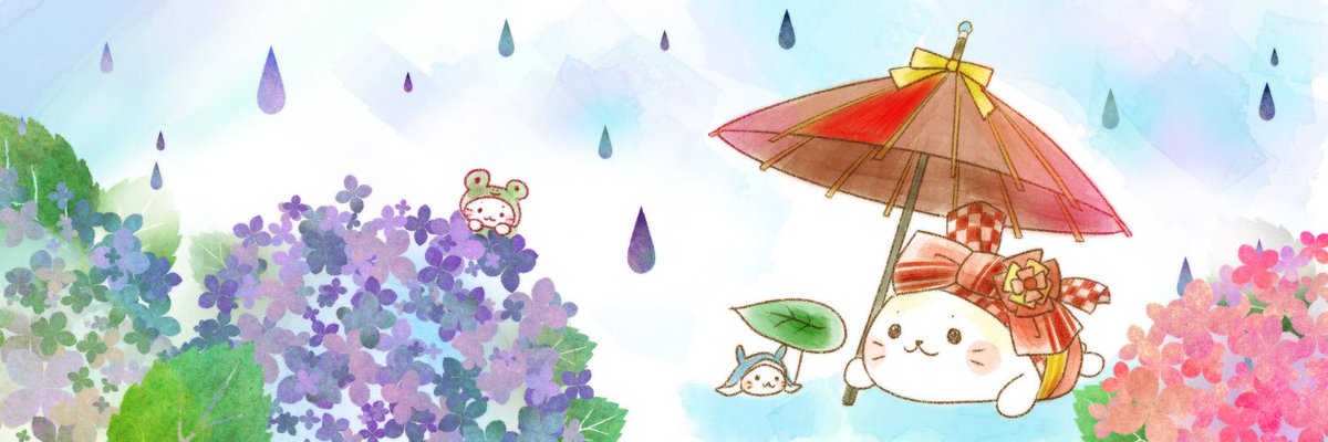 ট ইট র ぽみ 梅雨もアジサイはとても綺麗で癒されますよね つゆしろちゃんは傘が嬉しいのかもしれません しろたんたちは雨でも楽しく遊ぶ術を知ってそうです ট ইট র ぽみ 梅雨もアジサイはとても綺麗で癒されますよね つゆしろちゃんは傘が嬉しいのかもしれません しろたんたちは雨でも楽しく遊ぶ術を知ってそうです