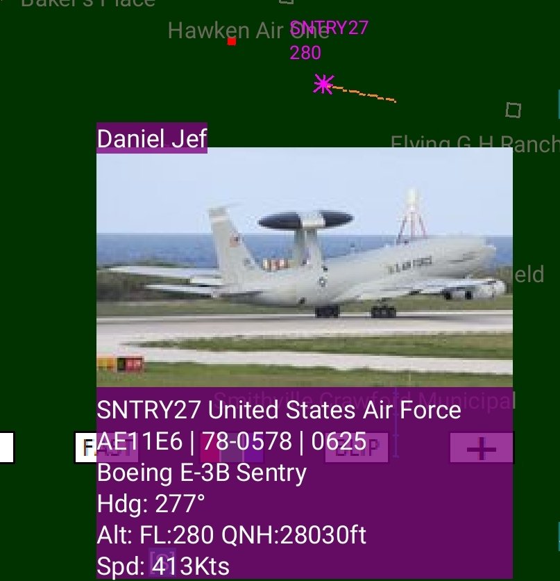 Canuk78 Usaf Boeing b Sentry Spotted Over Texas The Boeing E 3b Sentry Is Commonly Known As Awacs Its An American Airborne Early Warning And Control Aew C Aircraft Militaryaircrafts Militarycommunications Surveillance