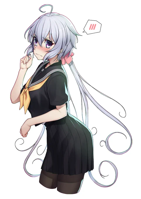 雪音さんはセーラー服も似合いますね! 