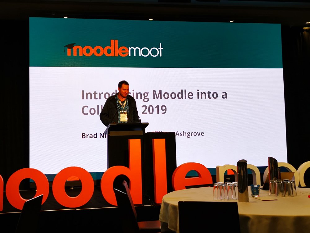 Great to see a K12 #Moodle presentation at #mootau19