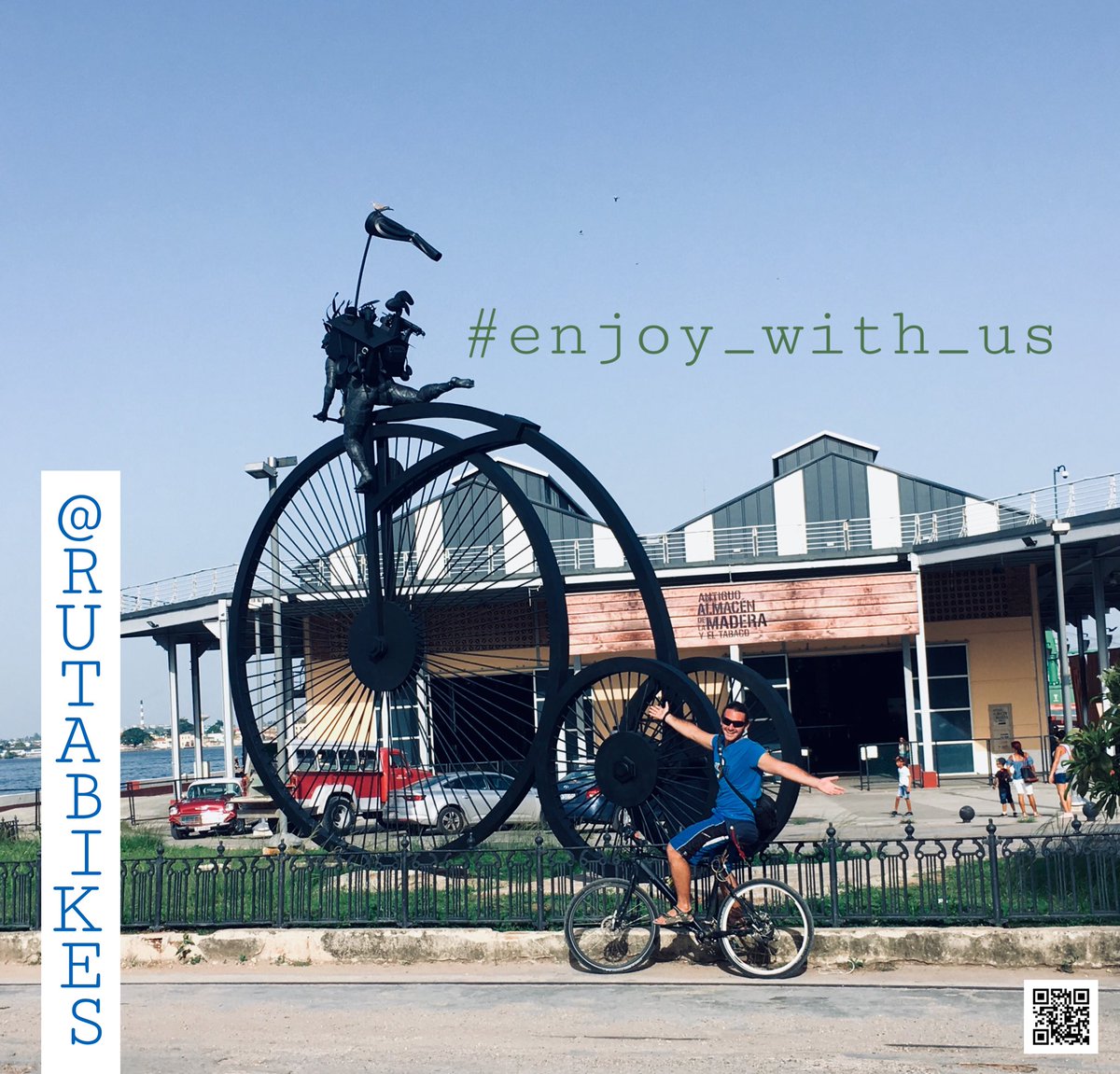 RutaBikes's tweet photo. Hola! Un saludos a todos. Tenemos nuevas ofertas para este verano. Check @rutabikes on Instagram 
#rutabikes #enjoy_with_us #cubantravelbike https://t.co/Jj5P4wmVCH