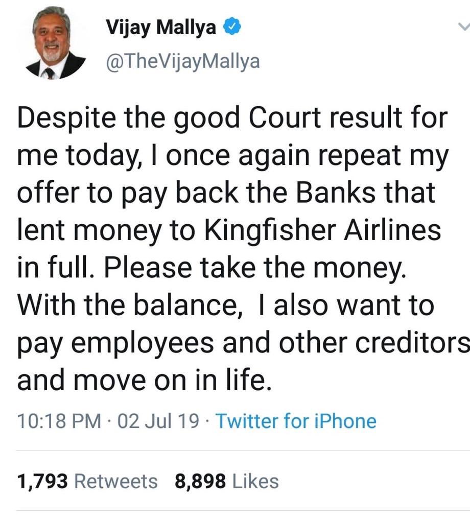 pragya_bhushan's tweet photo. Why the government not acting on this offer?
Ultimately , the purpose is to recover our money back ? 
Isn’t it?
@nsitharaman 
@narendramodi https://t.co/bQrujj1SfU