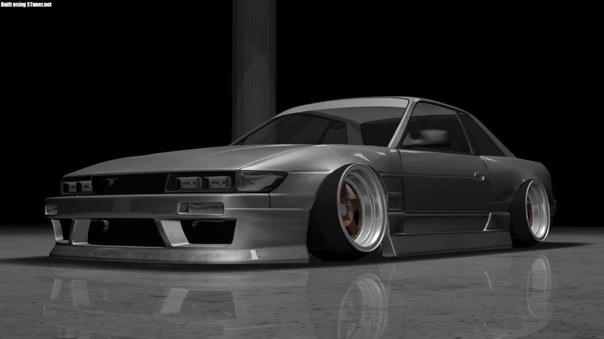 016StreetAttack's tweet image. S13ってシャコタンにすると平べったくてすごい好きなんよね🤭

#stuner