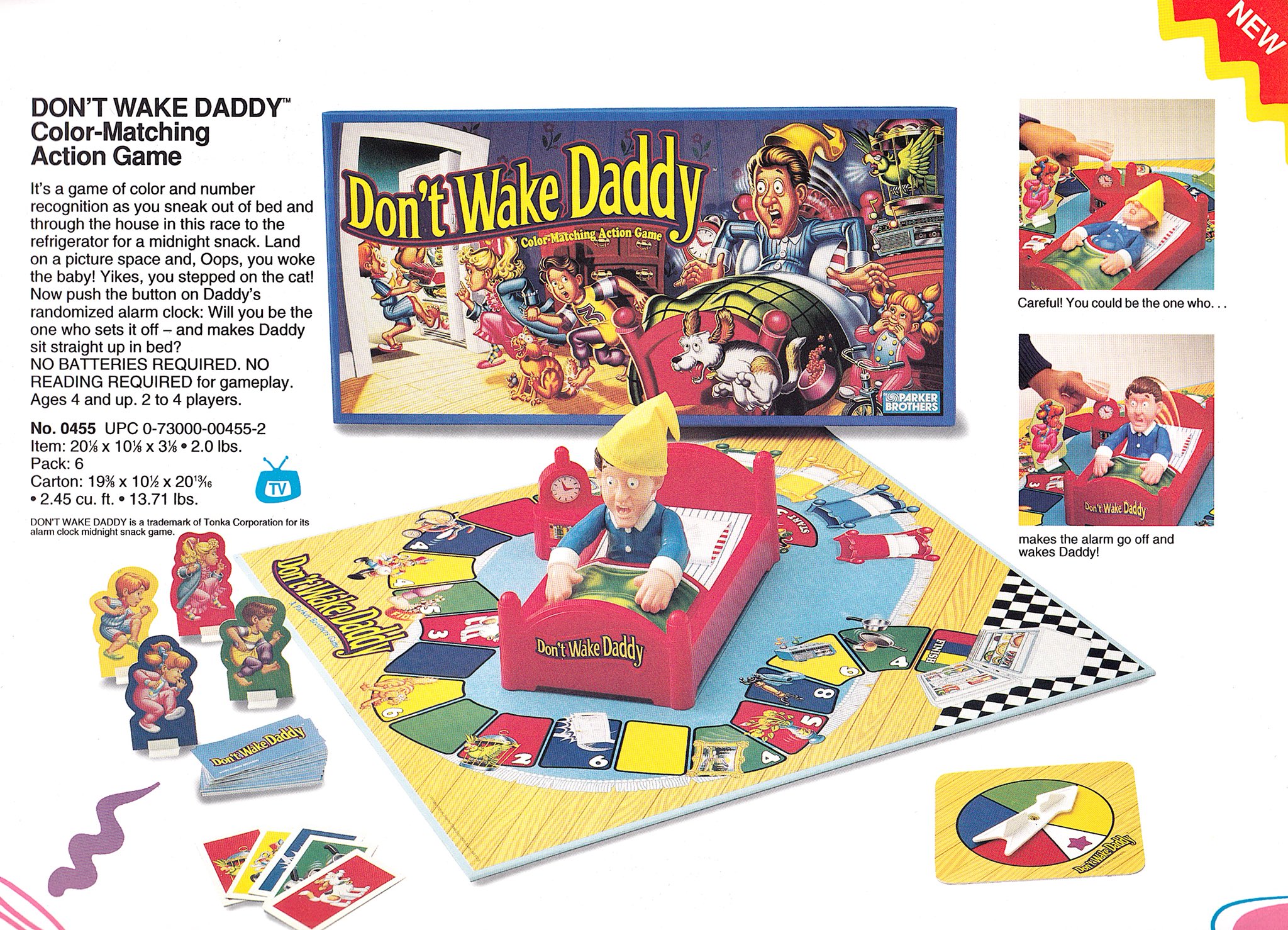 RetroNewsNow on Twitter: "1992 Parker Brothers Catalog: — New 'Don't Wake  Daddy' Board Game https://t.co/kTCm8PclJn" / Twitter