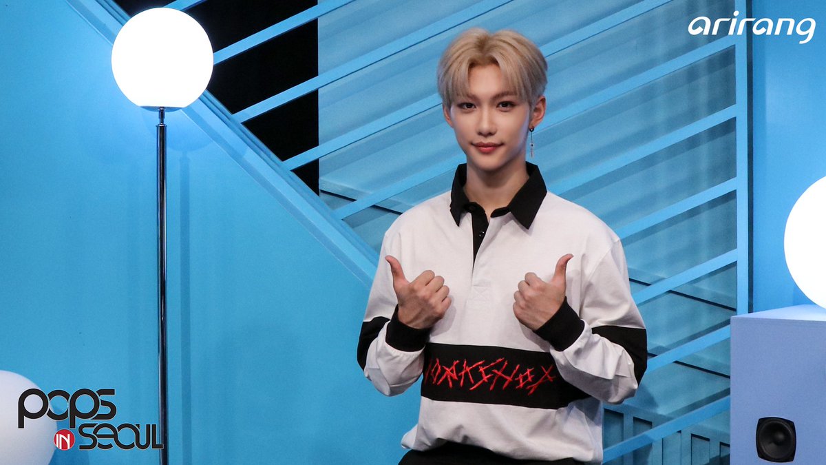 03072019[Pops in Seoul] New MC  FELIX ©arirangworld  #팝스인서울의  #필릭스 #PopsinSeoul  #Felix  #StrayKids  #kpop