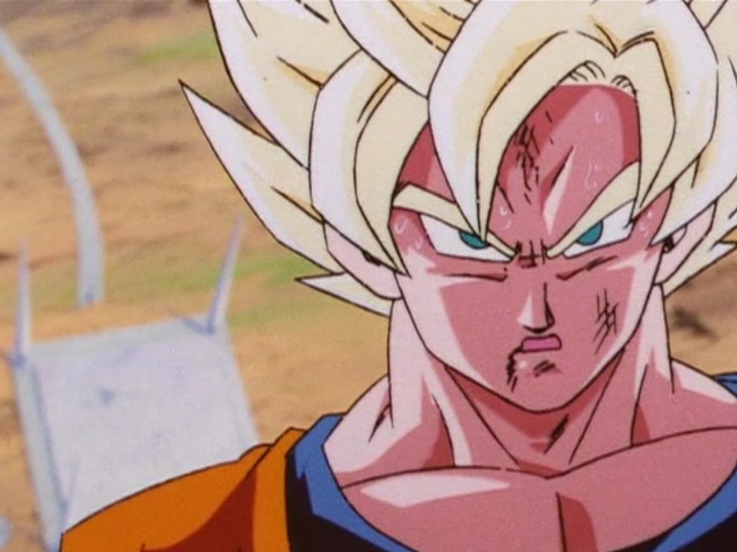 ブッチギリマッチ 元ネタ解説 On Twitter No 0281 孫悟空 元ネタ Z 179話 敗北か死か 悟空 逆転の秘策 セルの 場外負けルール削除 の意味を察した場面 台詞は実際にリングが消失した後で見せた反応 直後に少しながらインターバルが出来ており これが