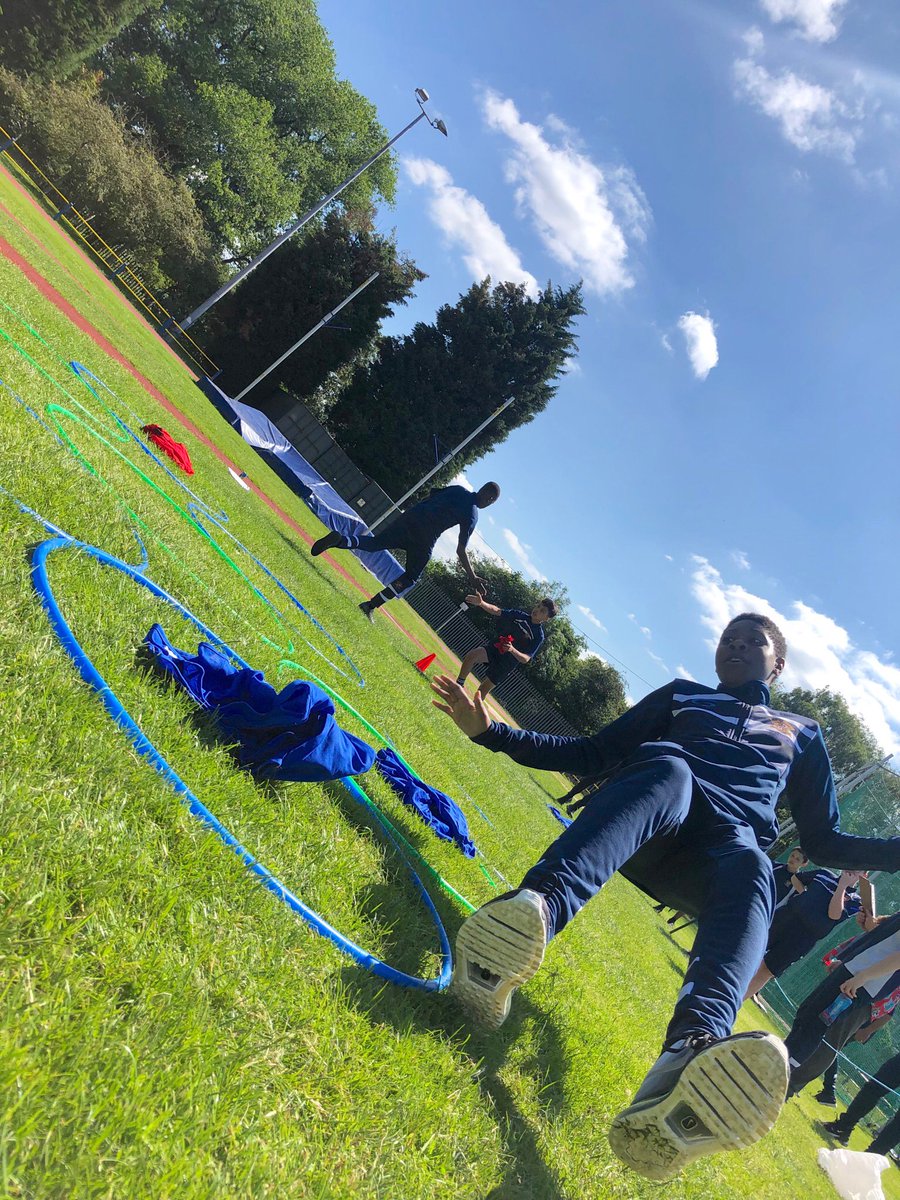 Things are getting serious at #lotetoschoolgamesday this year! Check out that slide shot! 🏅 
#loretochorlton #sportsday #manchesterschools