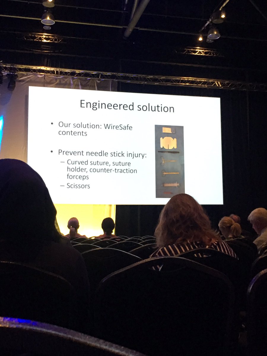sarah_janemad's tweet image. 🌟🌟🌟 talk from @MMariyaselvam explaining why checklists fail to improve safety. Brill detailed examples; CVC guidewires &amp;amp; HMEs &amp;amp; one way arterial lines used to explain the problems &amp;amp; examples of solutions at the right point of processed to make it safer #HSJpatientsafety