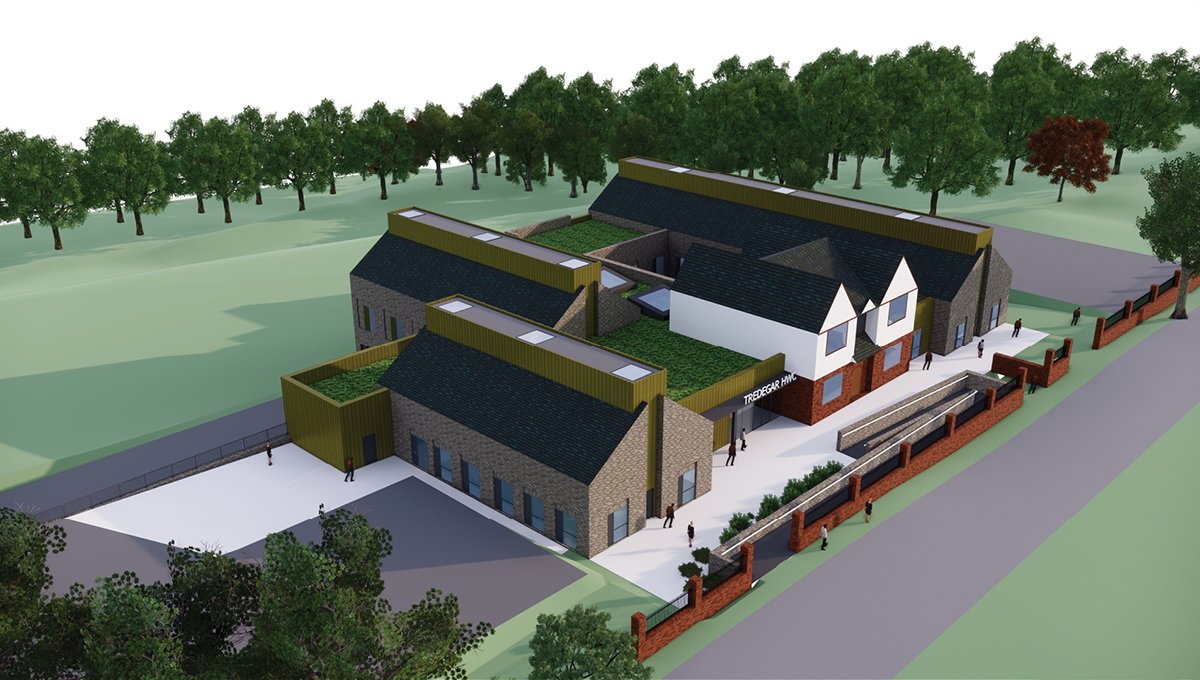 Proud to be lead architect for the redesign of Tredegar General Hospital in South Wales. Our design for the new Health and Wellbeing Centre incorporates a crucial piece of the town's renowned healthcare history into the heart of the facility. ow.ly/XvSx50uRVRU #IBIProjects