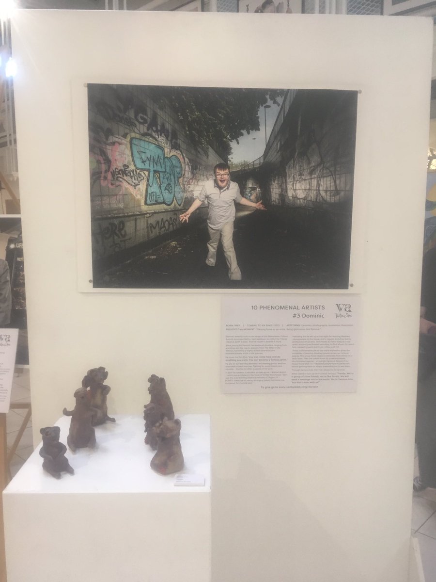 Come and see the fantastic @Shelter #seethefullpicture exhibition at the Niamos in #Hulme featuring @VentureArts  #10phenomenalartists from 11-6 today