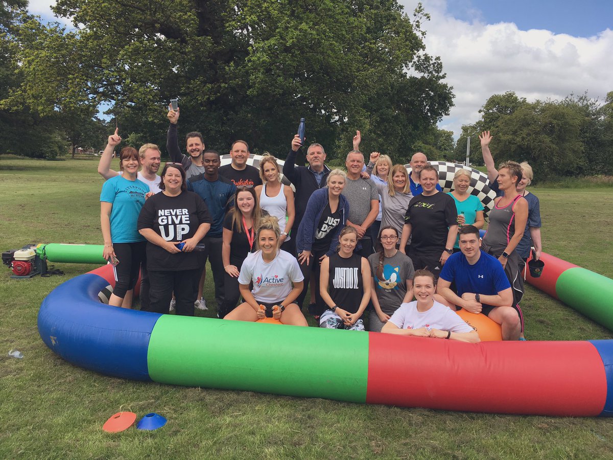 Session 1 complete this morning - what a great group of people! @ForHousing #StaffSportsDay