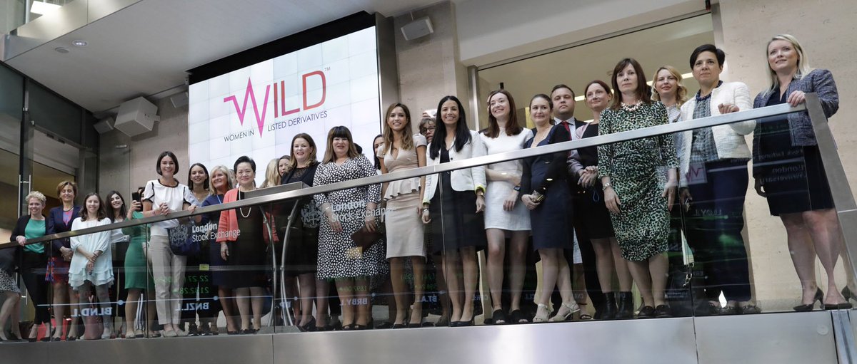 Today’s market open celebrated 10 years of Women in Listed Derivatives (WILD London). WILD promotes networking and relationship building among women in the listed and over the counter derivatives markets. Learn more: womeninlistedderivatives.org