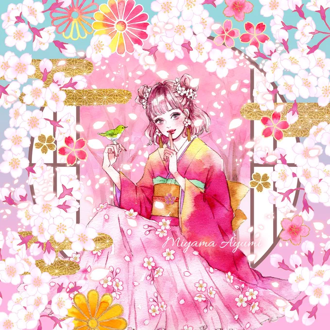 イベントのお手伝いさせて頂けるのすごく嬉しいです。水彩でのお仕事も増やしていきたいです。
#私はこんな仕事がしたい 