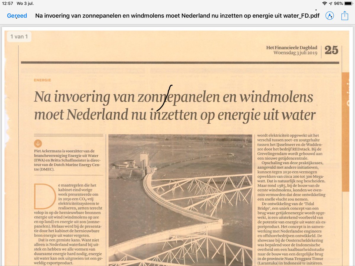 Pleidooi voor energie uit water: warmte uit water #aquathermie veel aandacht #klimaatakkoord ⁦<a href="/waterschappen/">Unie v Waterschappen</a>⁩