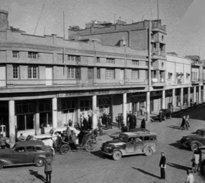 بغـداد .شـارع الرشـيد.منـطقـة حـافـظ القـاضي.عـام 1937