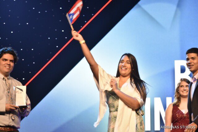 puertoricofbla's tweet photo. Momento histórico para Puerto Rico.
Business Financial Plan
Patricia Blanco y Juan Torres
Gracias Puerto Rico
#NLC19 #CreateLeadInspire @FBLA_National https://t.co/fo1GEOmvv6