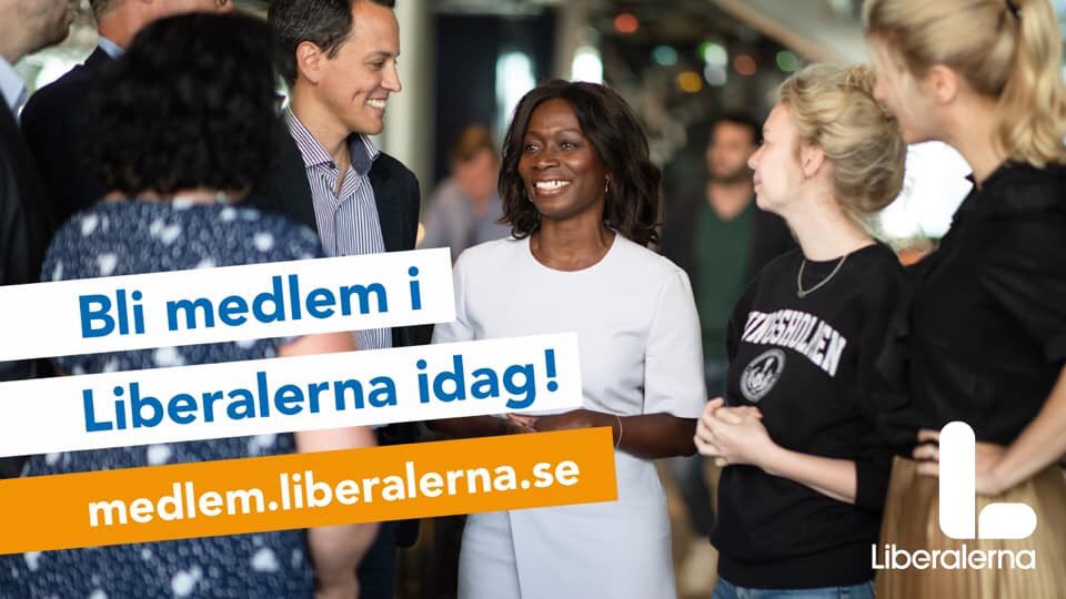 Idag är det Liberalernas dag i Almedalen! Är du också liberal, bli medlem på länken nedan 💙

liberalerna.se/bli-medlem/