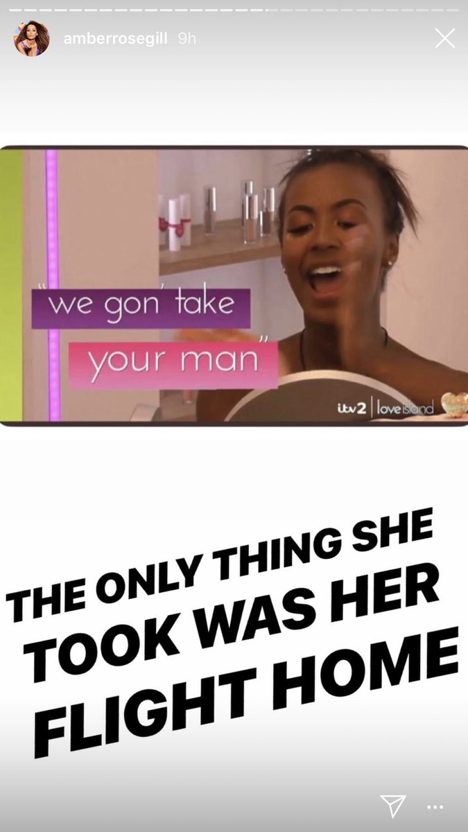 Can’t deal with whoever’s looking after Ambers instagram 😂😂😂#loveisland