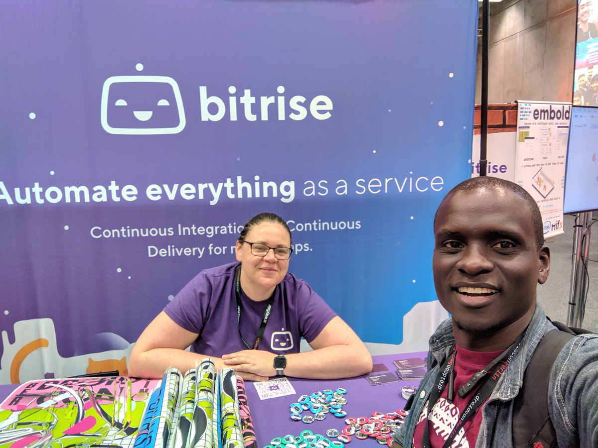 tamrefrank's tweet photo. @bitrise "Automate everything as a service- Everything an extensive free plan.๐ฅ๐ฅ๐ฅ"
Try them today: https://t.co/9NCwuRa55b
Check them out!
#DCBerlin https://t.co/V8h1OXpdiK