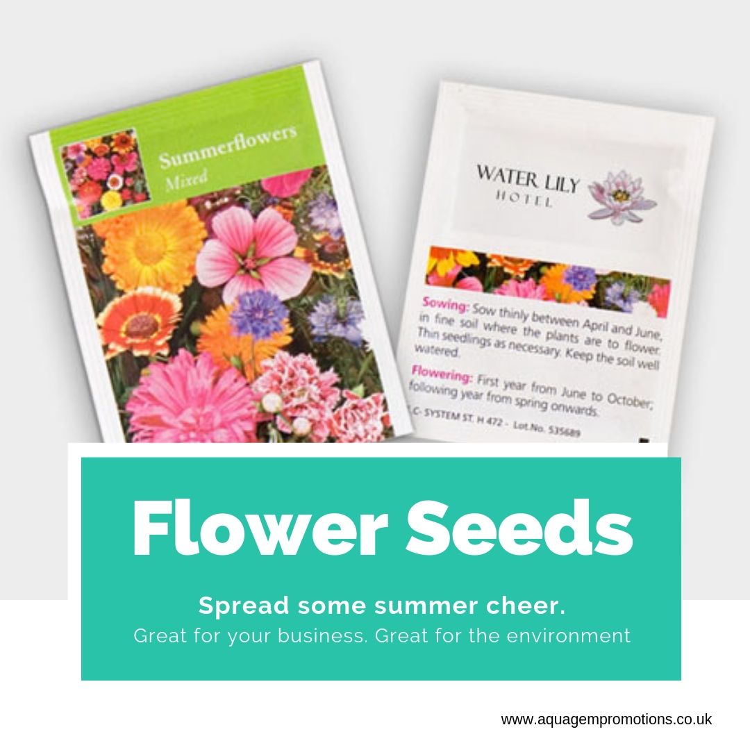 Looking for a giveaway that is cost effective and is great for the environment? Look no further than our seed packet range. With prices starting from just 40p a unit, its a great way to spread your brand.

 #plasticfreejuly