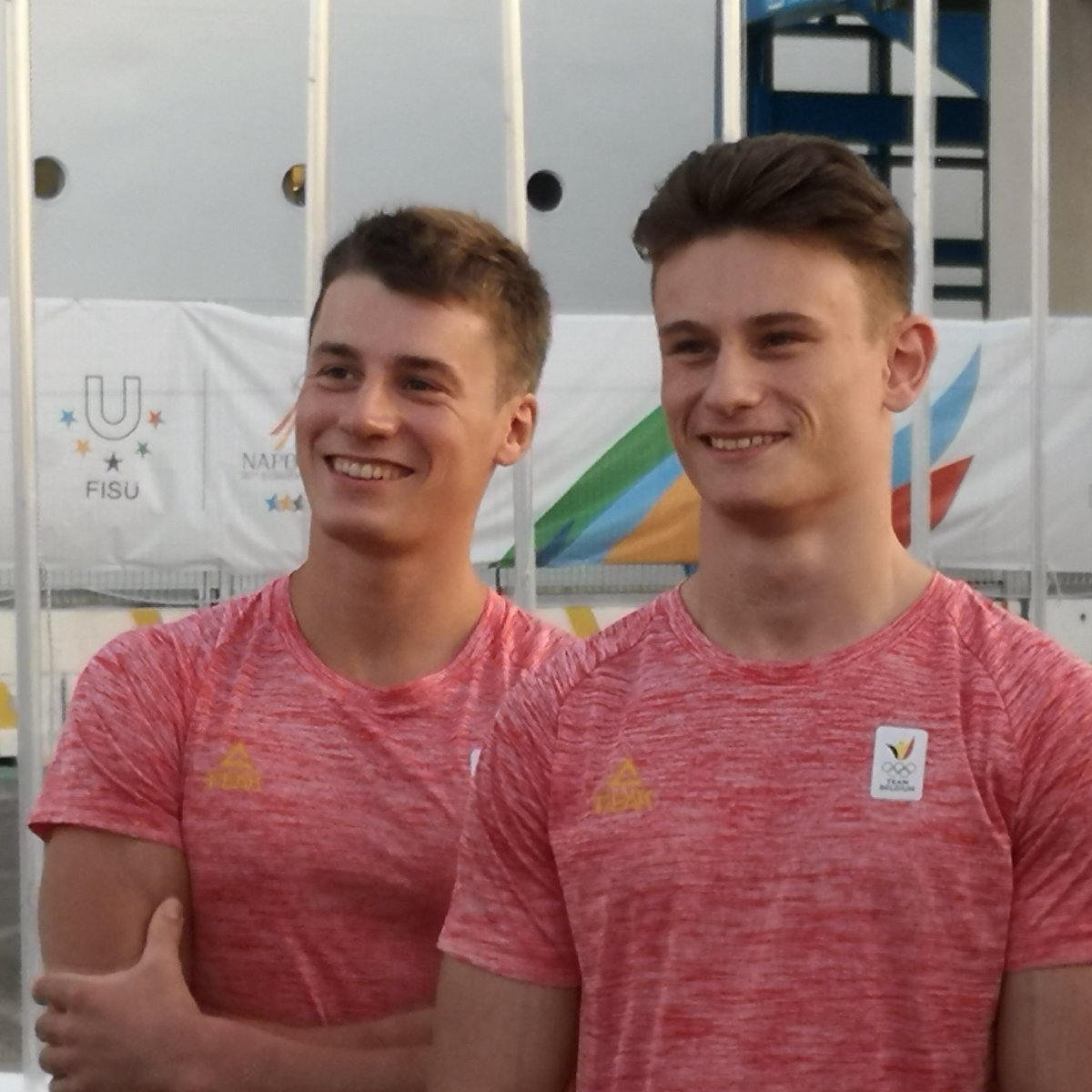 #BelgiandelegationSUNapoli2019 #Napoli2019 First day competition for Belgian delegation in Artistic Gymnastics with Maxime Gengtes and Justin Pesesse! Come on Belgium, Come on guys! 🇧🇪🇧🇪🇧🇪🍀🍀🍀
