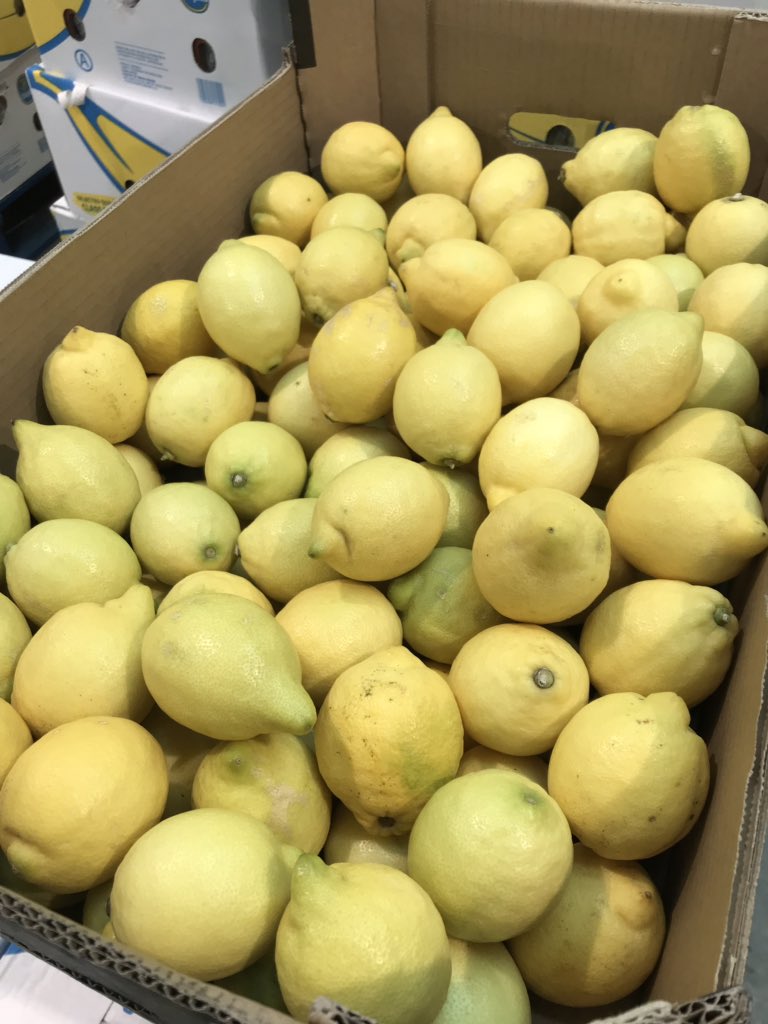 ScrutonProduce's tweet photo. Calling all cocktail bars in Leeds

X125 Lemons (Verna) £8.00 😮
X60 Del Monte Lime £4.50 😮

Once it’s gone it’s GONE! 

Possibly the cheapest prices in the north 🤔

#Leeds #bars #cheap 

@Leeds_List @CentralSqLeeds @BBCLeeds @LeedsNews @LSLocalTV @LeedsIndieFood @TrinityLeeds https://t.co/F4iQupwfcI