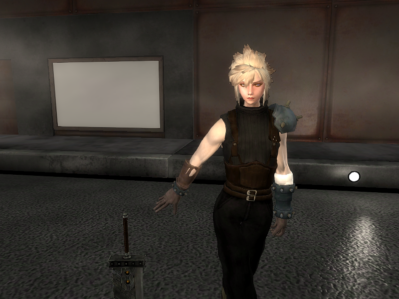 Cuote4mikewhere's tweet photo. #Skyrim #FinalFantasy7 #FinalFantasy7Cloud https://t.co/KfIcHJ0gw4