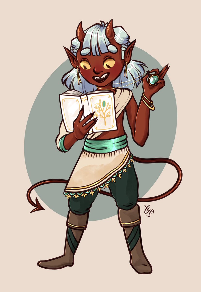@shirosquared I'm available for commissions and I love drawing DnD characters! :> 